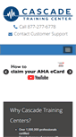 Mobile Screenshot of cascadetraining.com